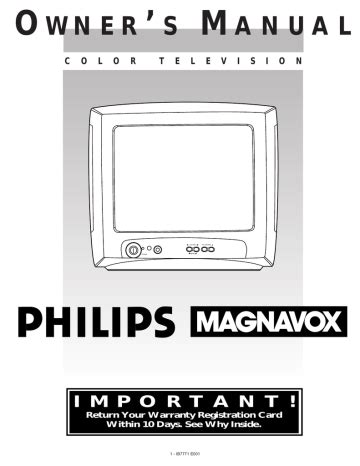 Philips 1-IB7771 E001 Manual pdf manual